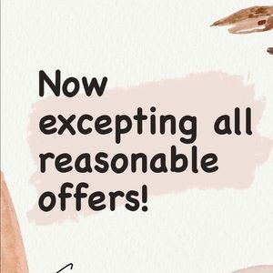 Send your offer my way!